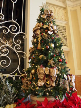 ディズニーランドホテル　クリスマスツリー